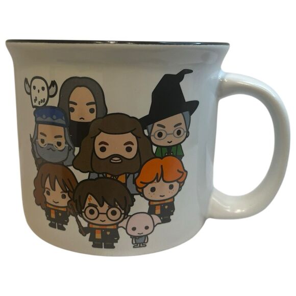 Harry Potter Chibi Characters Mug 14oz Spoontiques Hogwarts Collector’s Mug - Picture 2 of 8